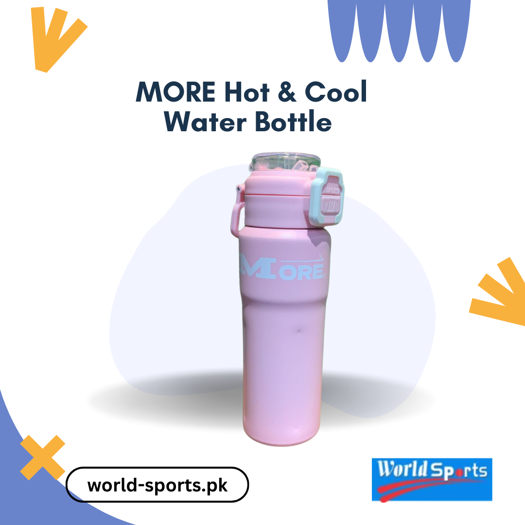 MORE Hot & Cool Water Bottle | Insulated Stainless Steel Bottle for Hot and Cold Beverage Control