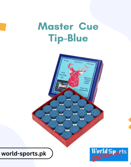 Master Cue Tip - Blue | Premium Billiard Cue Tip for Precision and Durability