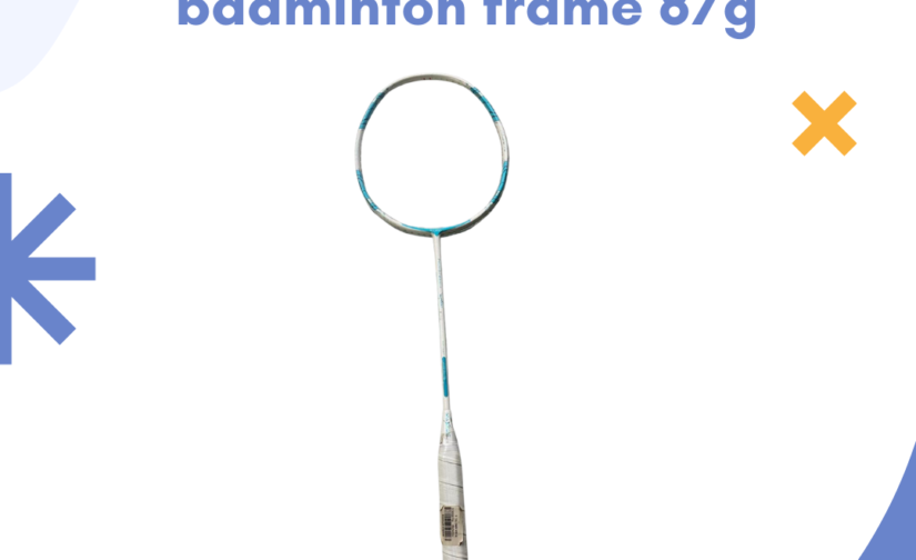 Maxbolt Thunderbolt Badminton Racquet - 87g Lightweight Frame for Power and Agility