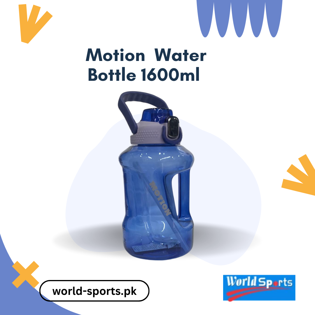 Motion 1600ml Water Bottle - BPA-Free, Leak-Proof, Large Capacity Hydration Bottle
