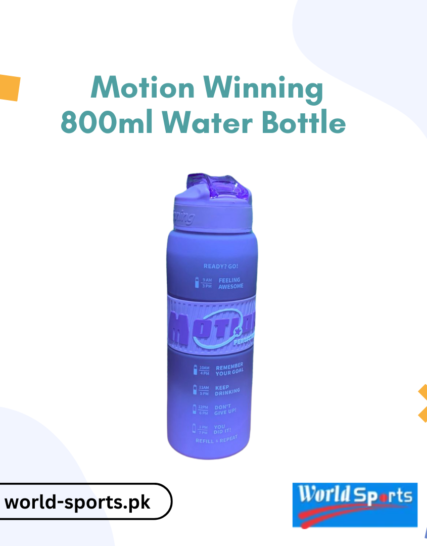 Motion Winning 800ml Water Bottle - BPA-Free, Leak-Proof, Durable Hydration Bottle