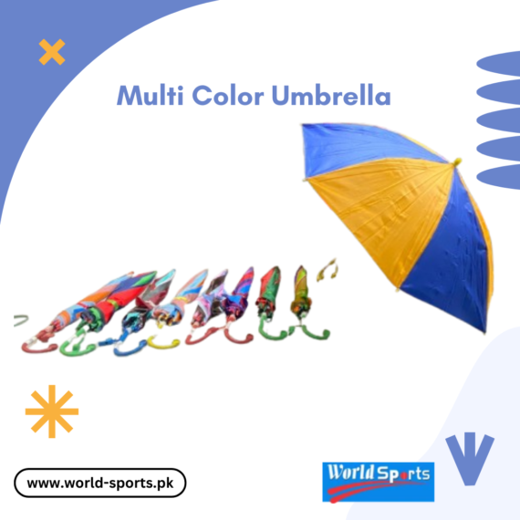 Multi-Color Umbrella | Stylish and Durable Umbrella for All Seasons