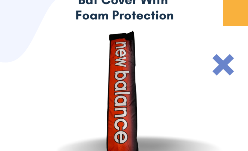 New Balance Bat Cover with Foam Protection – Premium Cricket Bat Case for Optimal Safety and Durability