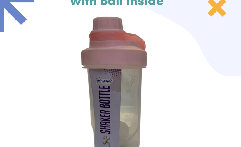 ON Shaker Bottle with Ball Inside – 700ml Durable Protein Shaker for Smooth Blends