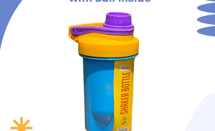 ON Shaker Bottle with Ball Inside – 700ml Leak-Proof Protein Shaker for Smooth Mixing