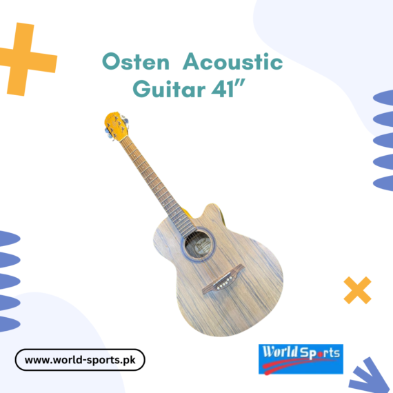 Osten Acoustic Guitar 41” - Full-Size Guitar with Rich Tone, Exceptional Playability, and Elegant Design