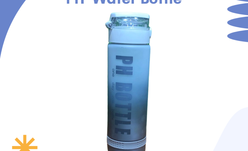PH Water Bottle Balancing Hydration Bottle, BPA-Free, Leak-Proof, Eco-Friendly Water Bottle