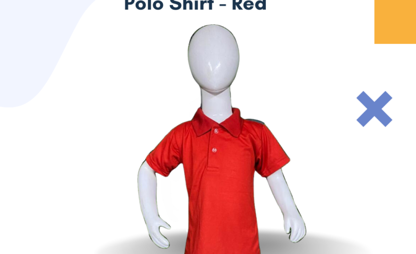PK Half Sleeve Polo Shirt - Red | Classic and Comfortable Cotton Polo for Casual and Smart Wear