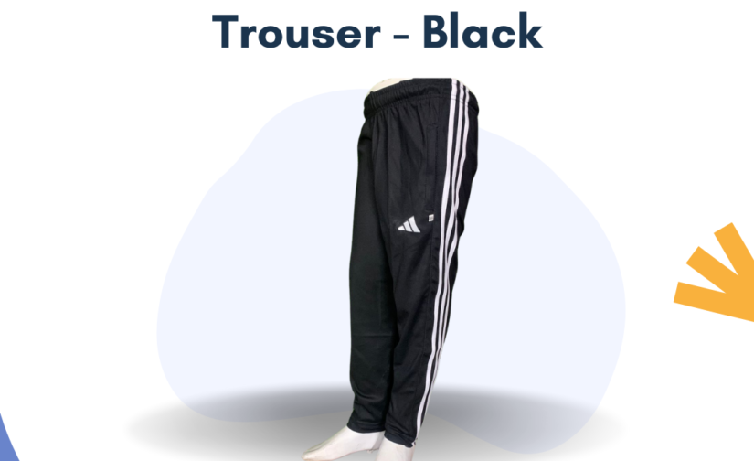 PK Kids Trouser - Black | Comfortable & Stylish Everyday Wear for Boys & Girls