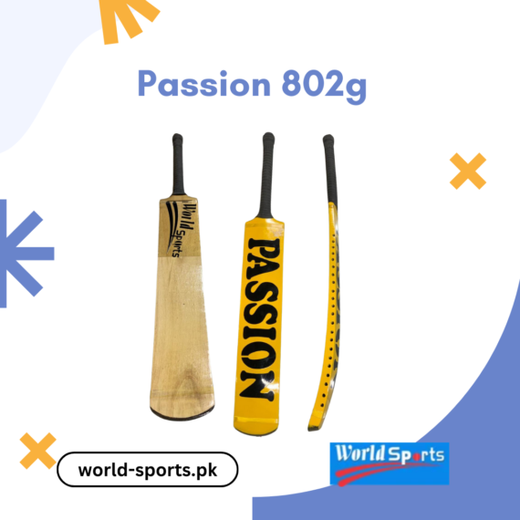 Passion 802G Cricket Bat - Lightweight, High-Performance Bat for Precision and Power