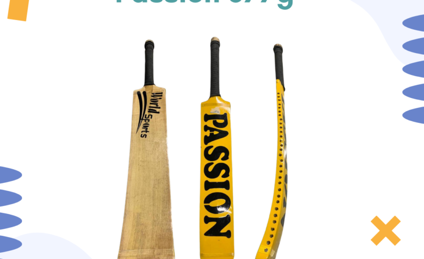 Passion 877G Cricket Bat – Premium Lightweight Bat for Power, Precision, and Performance
