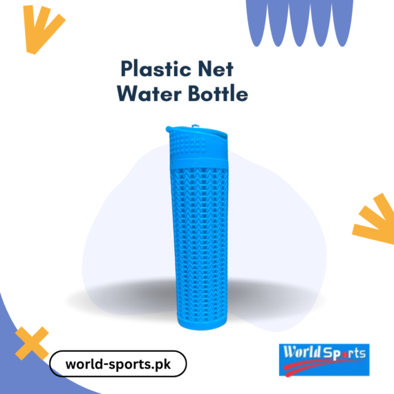 Plastic Net Water Bottle - 1000ml BPA-Free, Durable, Lightweight Hydration Bottle with Unique Net Design