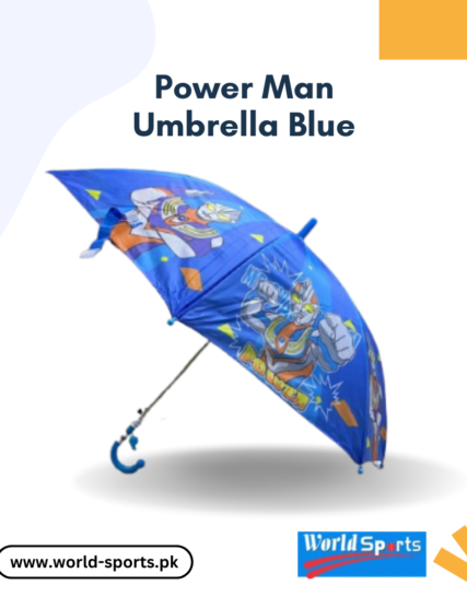 Power Man Umbrella Blue - Stylish and Durable Superhero-Themed Blue Umbrella for Fans