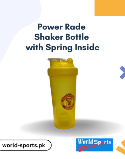 Power Rade Shaker Bottle with Spring Inside – 700ml Leak-Proof Protein Shaker for Smooth Mixing