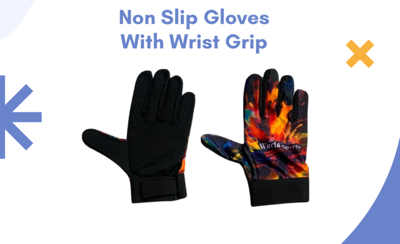 Printed Inner Non-Slip Gloves with Wrist Grip – Ultimate Comfort and Secure Fit