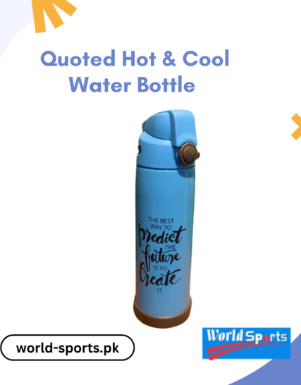 Quoted Hot & Cool Water Bottle | Premium Insulated Stainless Steel Bottle for Long-Lasting Temperature Control