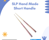 SLP Hand Made Short Handle Snooker Cue - Precision Crafted Cue for Enhanced Control and Performance