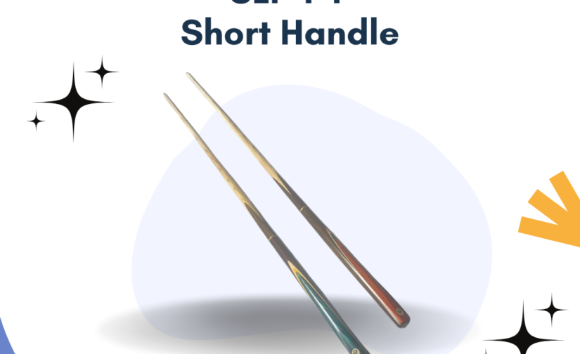 SLP T-1 Short Handle Snooker Cue - Premium Precision Cue for Enhanced Control and Performance