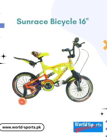 Sunrace 16" Bicycle | Durable, Compact, and Comfortable Ride for Kids & Adults