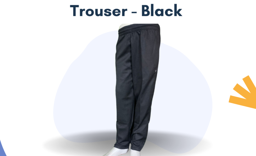 Safini Kids Trouser - Black | Comfortable & Stylish Bottom Wear for Boys & Girls