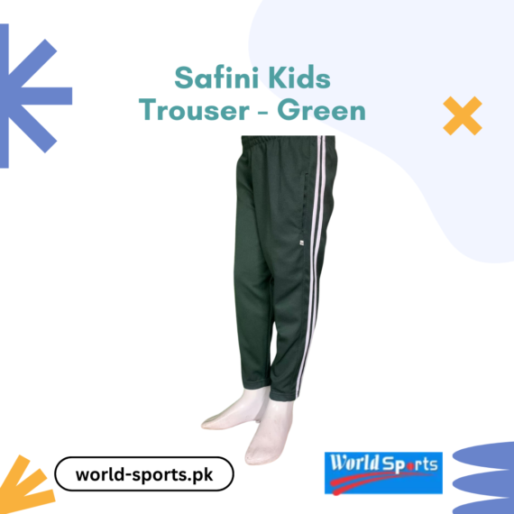 Safini Kids Trouser - Green | Comfortable, Stylish, and Durable Everyday Wear