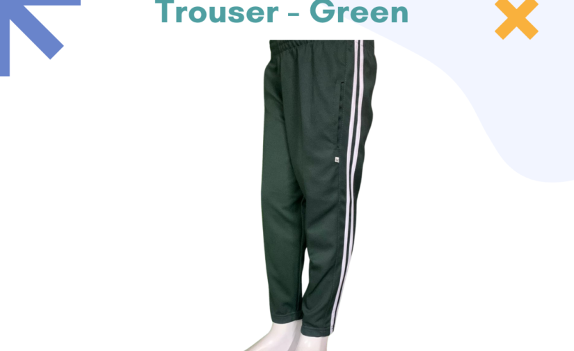 Safini Kids Trouser - Green | Comfortable, Stylish, and Durable Everyday Wear