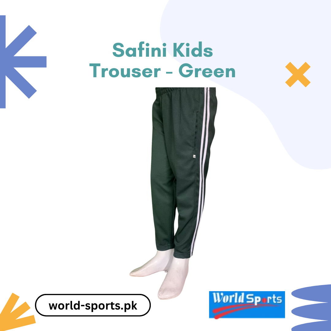 Safini Kids Trouser - Green | Comfortable, Stylish, and Durable Everyday Wear