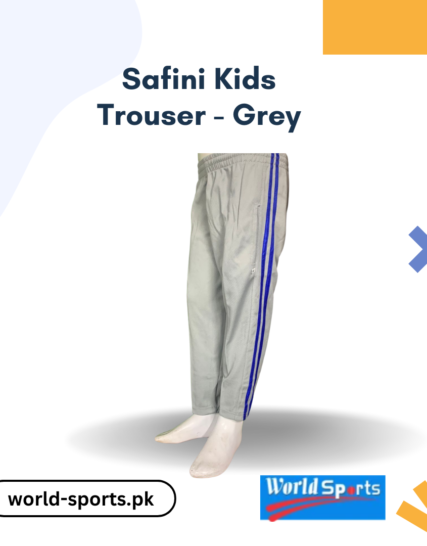 Safini Kids Trouser - Grey | Soft, Comfortable, and Durable Everyday Wear