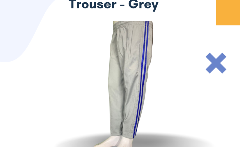 Safini Kids Trouser - Grey | Soft, Comfortable, and Durable Everyday Wear