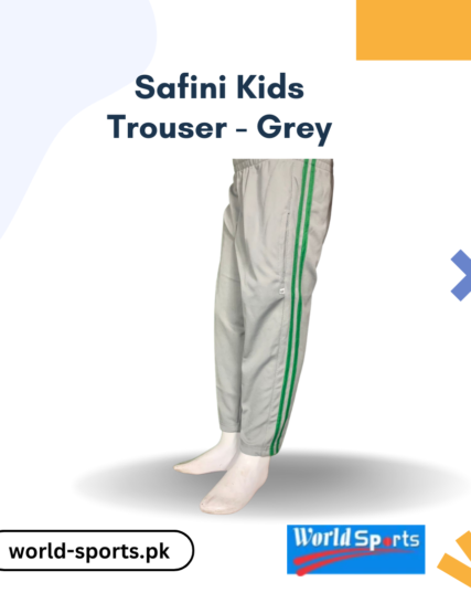 Safini Kids Trouser - Grey | Comfortable, Durable, and Stylish
