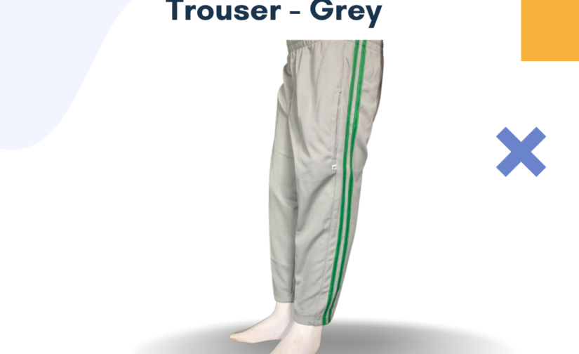 Safini Kids Trouser - Grey | Comfortable, Durable, and Stylish