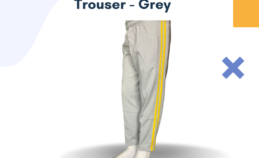 Safini Kids Trouser - Grey | Comfortable, Stylish, and Durable