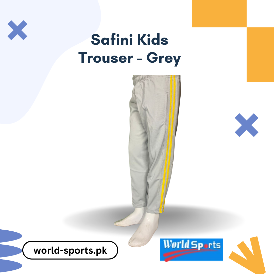 Safini Kids Trouser - Grey | Comfortable, Stylish, and Durable