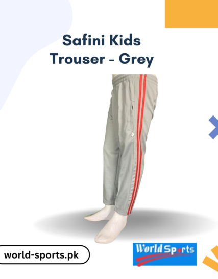 Safini Kids Trouser - Grey | Stylish, Comfortable, and Durable Everyday Wear