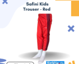 Safini Kids Trouser - Red | Comfortable & Stylish Bottom Wear for Boys & Girls