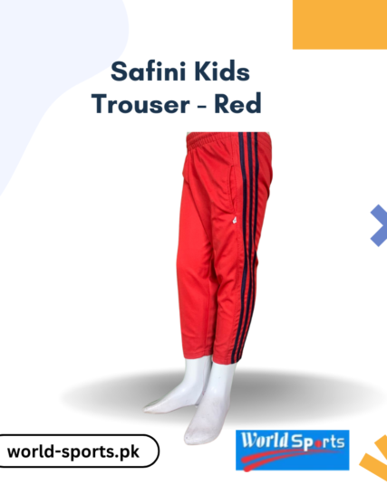 Safini Kids Trouser - Red | Comfortable & Stylish Bottom Wear for Boys & Girls