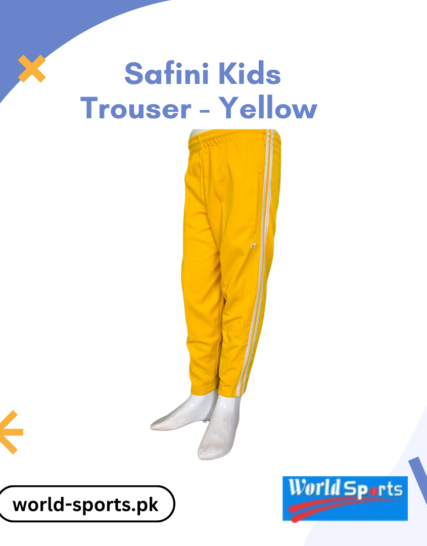 Safini Kids Trouser - Yellow | Comfortable, Stylish, and Durable Everyday Wear