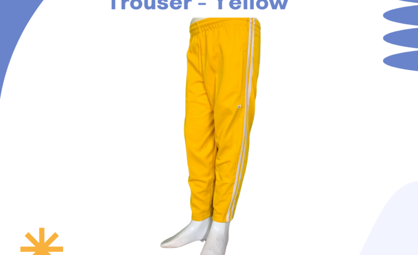 Safini Kids Trouser - Yellow | Comfortable, Stylish, and Durable Everyday Wear