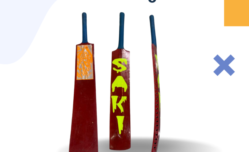 Saki 877G Cricket Bat - Premium Quality Lightweight Bat for Power and Precision