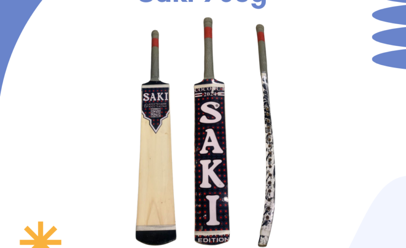Saki 903 Cricket Bat - Premium Lightweight Bat for Power, Precision, and Durability