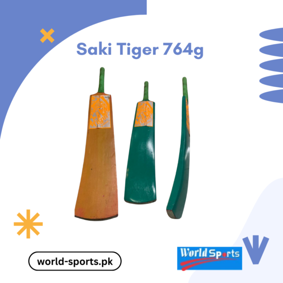 Saki Tiger 764G Cricket Bat – Ultra-Lightweight English Willow Bat for Precision and Power
