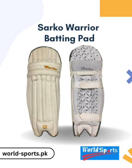 Sarko Warrior Batting Pad – Elite Cricket Leg Guard for Maximum Protection and Comfort