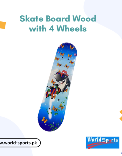 Wooden Skateboard with 4 Wheels | Durable & High-Performance Skateboard for All Skill Levels