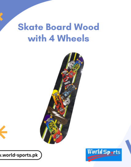 Wooden Skateboard with 4 Wheels – Durable & High-Performance Skateboard for All Skill Levels