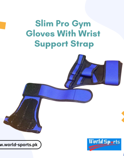 Slim Pro Gym Gloves with Wrist Support Strap | Premium Weightlifting Gloves for Enhanced Grip & Comfort