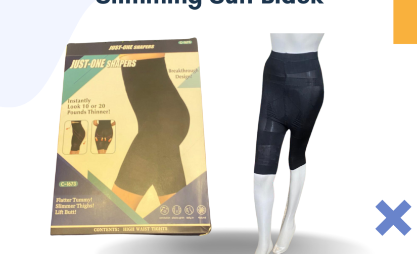 Slimming Suit Black – Compression Shapewear for Body Sculpting and Weight Loss
