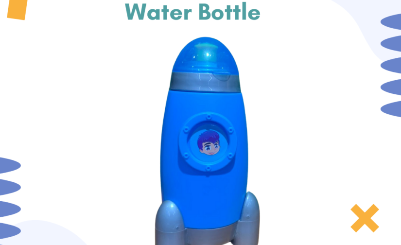Space Rocket Water Bottle - Fun, Durable, BPA-Free, Leak-Proof Hydration Bottle for Kids & Adults