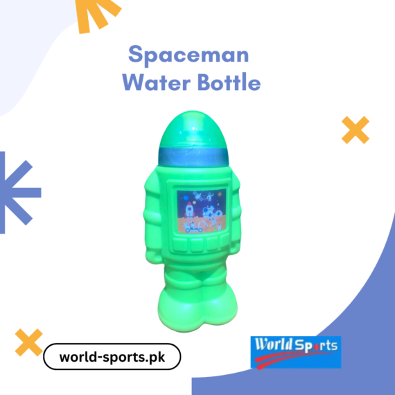 Spaceman Water Bottle - 750ml BPA-Free, Leak-Proof, Stylish Astronaut Design for Kids