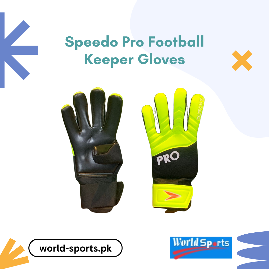 Speedo Pro Football Goalkeeper Gloves – Maximum Grip, Comfort & Protection for Pro-Level Performance