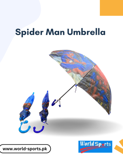 Spider-Man Umbrella | Kids Umbrella with Spiderman Design | Durable & Lightweight